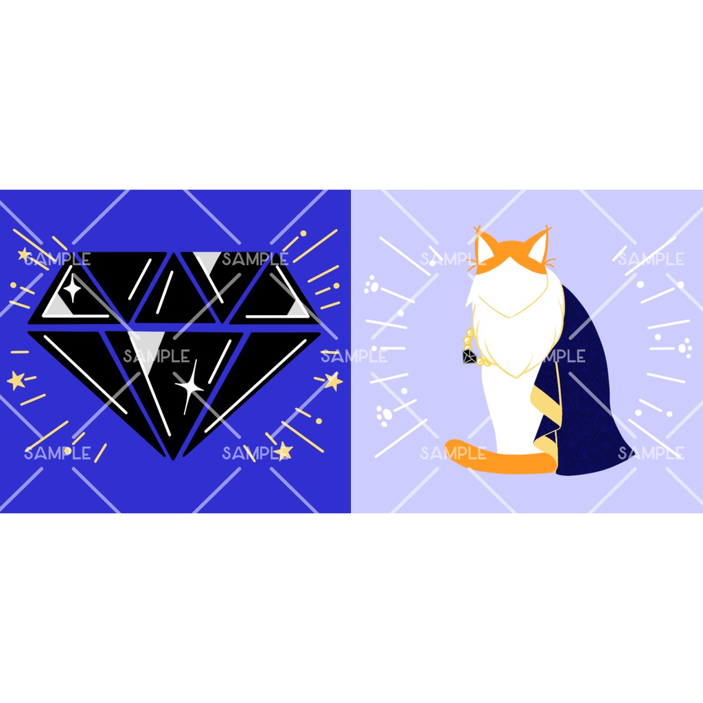 【マスキングテープ】モチーフ大集合【猫・ダイヤ・バラ/ テープ幅 20mm/オリジナル】