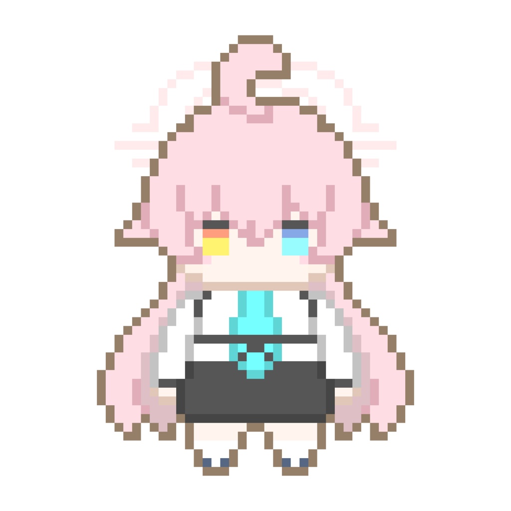 ドットキーホルダー【小鳥遊ホシノ】