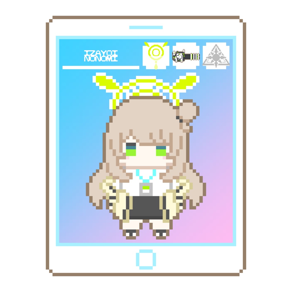 ドットキーホルダー【十六夜ノノミ】