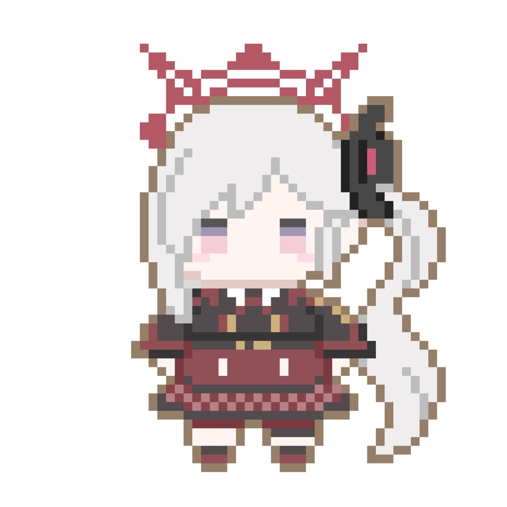 ドットキーホルダー【浅黄ムツキ】