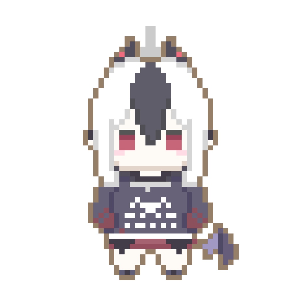 ドットキーホルダー【鬼方カヨコ】