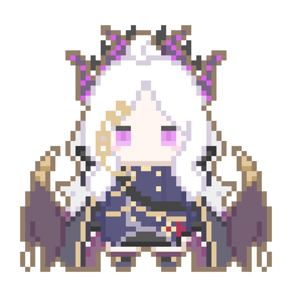 ドットキーホルダー【空崎ヒナ】