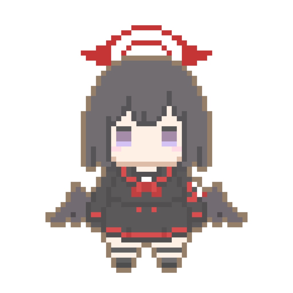 ドットキーホルダー【静山マシロ】