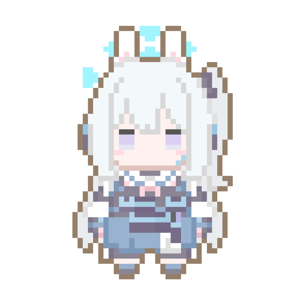 ドットキーホルダー【月雪ミヤコ】