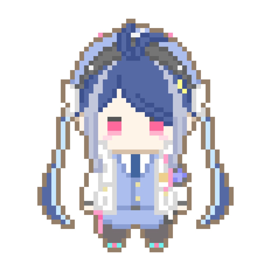 ドットキーホルダー【合歓垣フブキ】