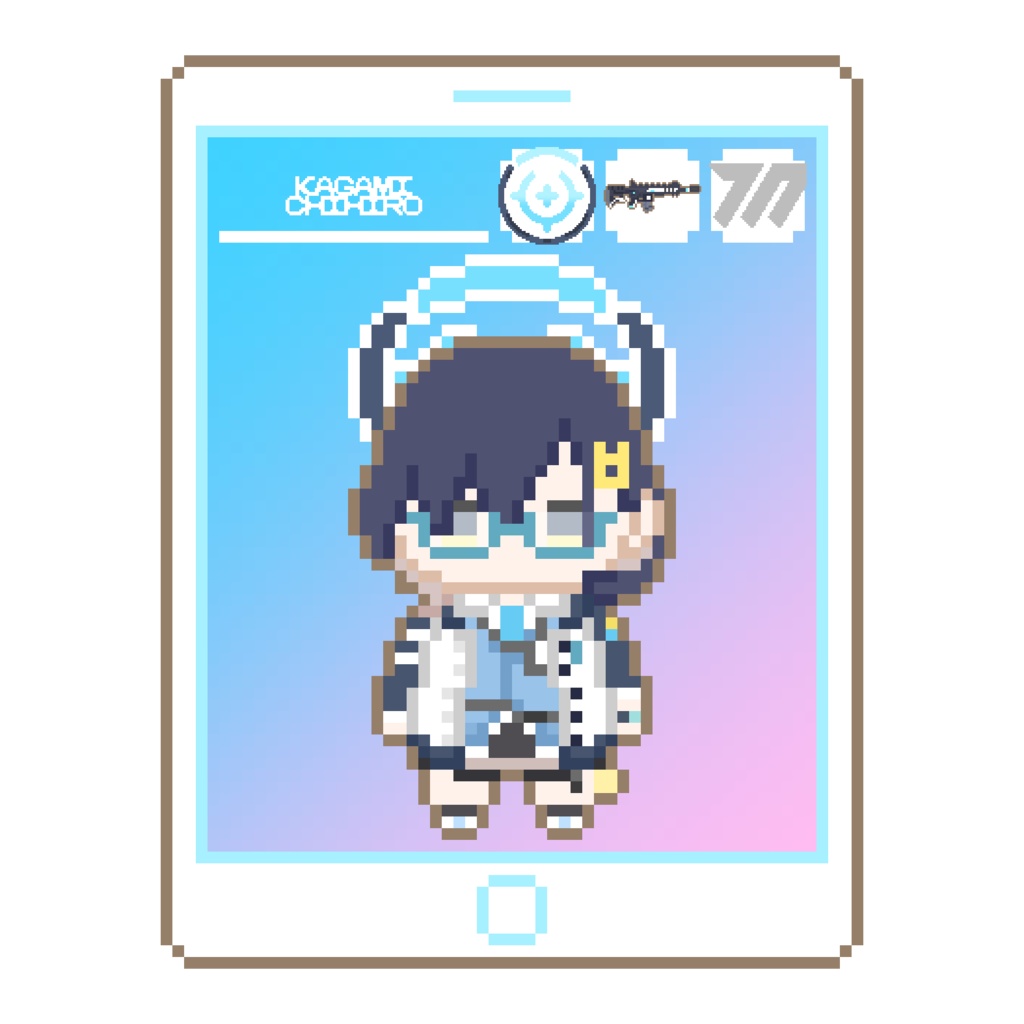 ドットキーホルダー【各務チヒロ】