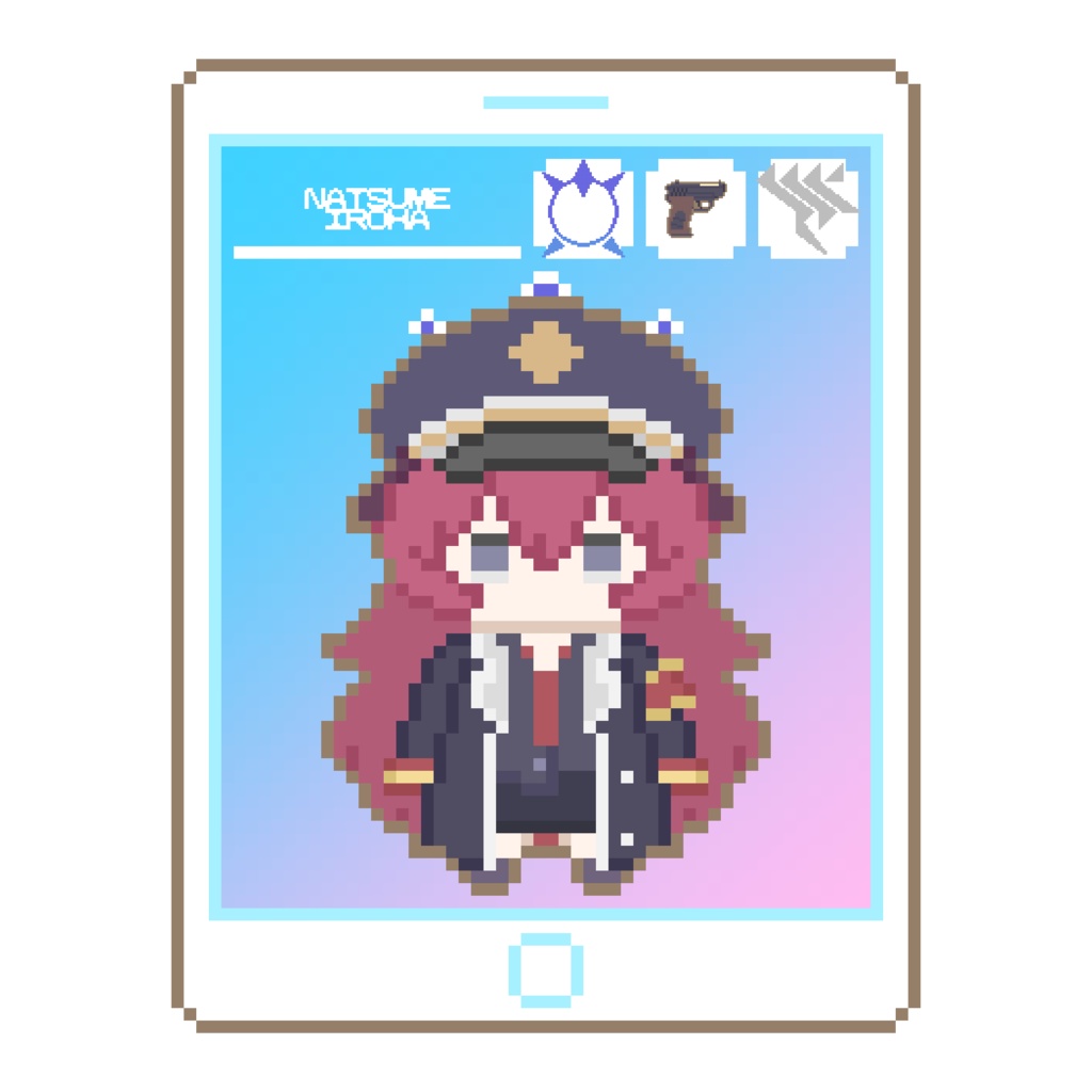 ドットキーホルダー【棗イロハ】