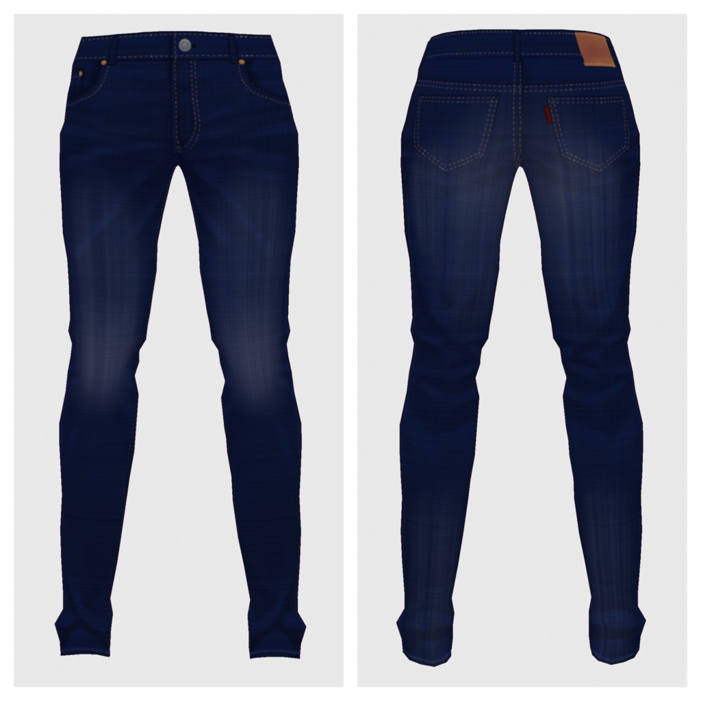 【#VRoid】ジーンズ