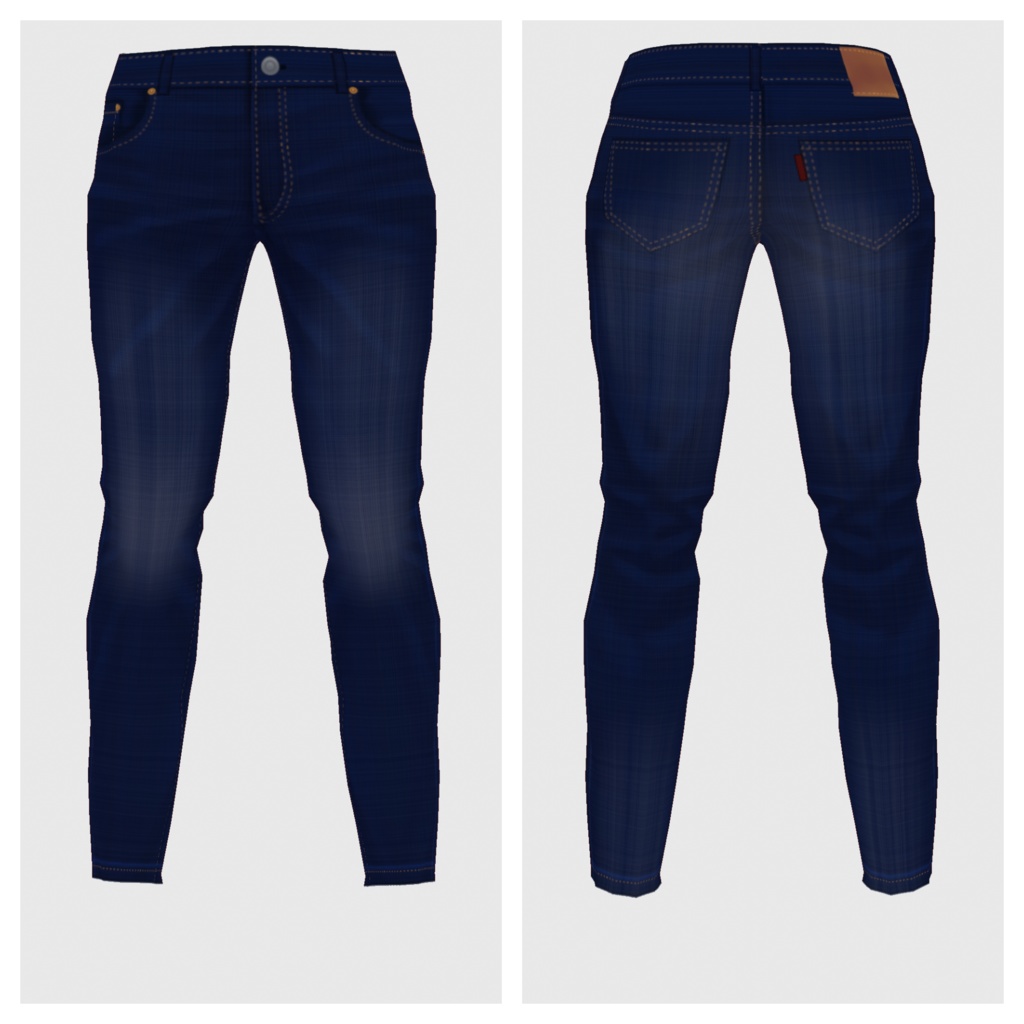 【#VRoid】ジーンズ