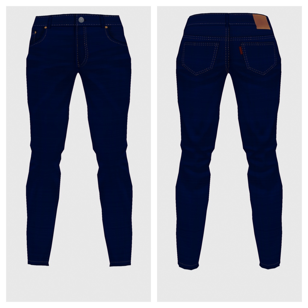 【#VRoid】ジーンズ