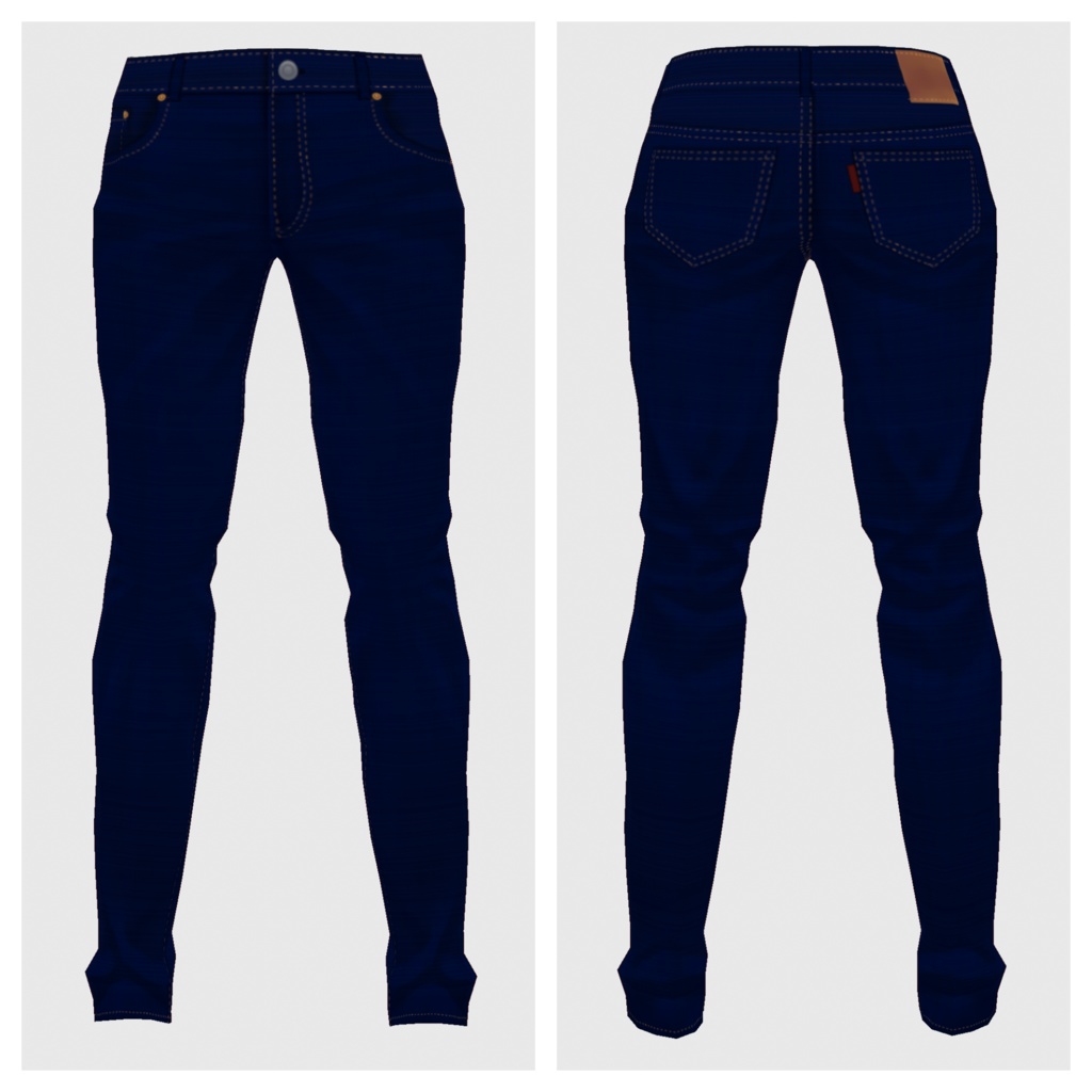 【#VRoid】ジーンズ