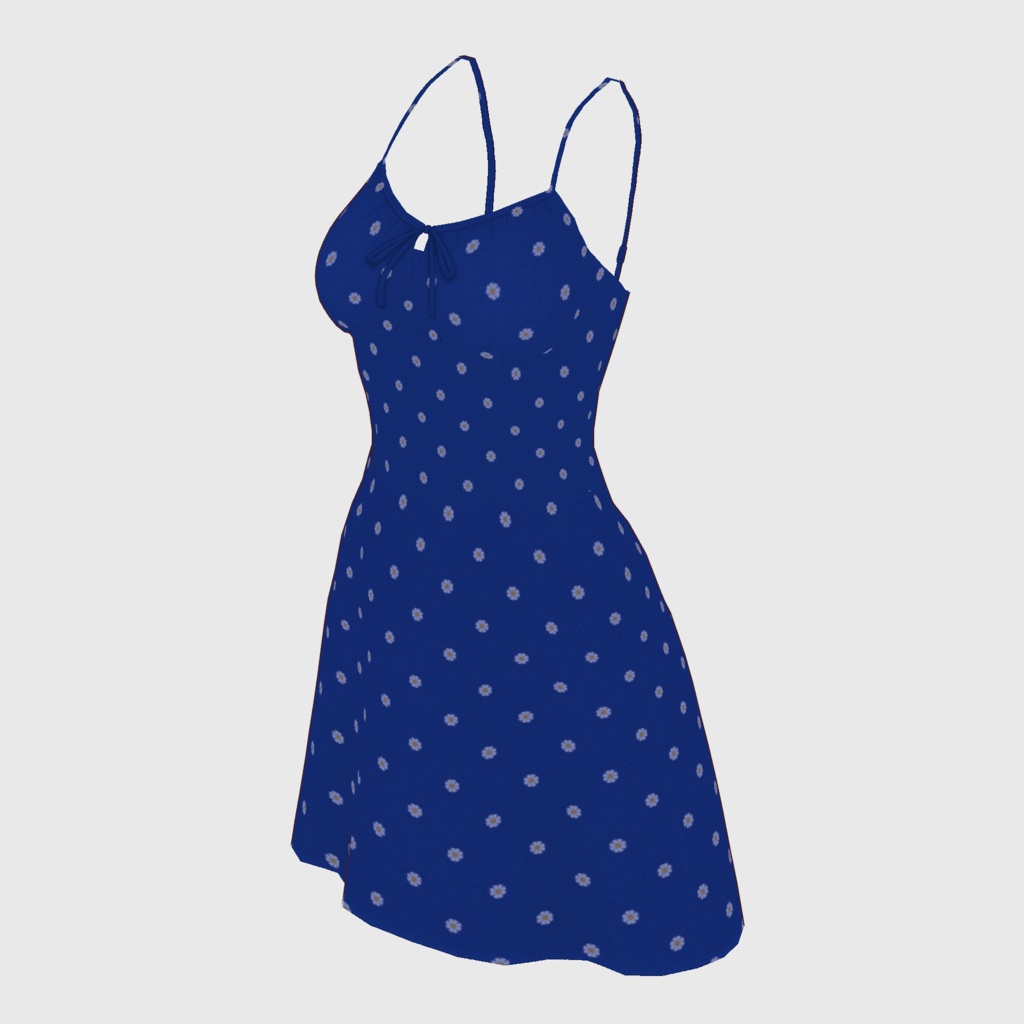 【#VRoid】サマードレス【#vroidcustomitem】