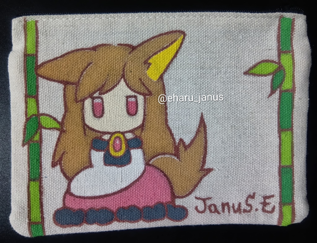 【原画】東方project(手描きのポーチ)