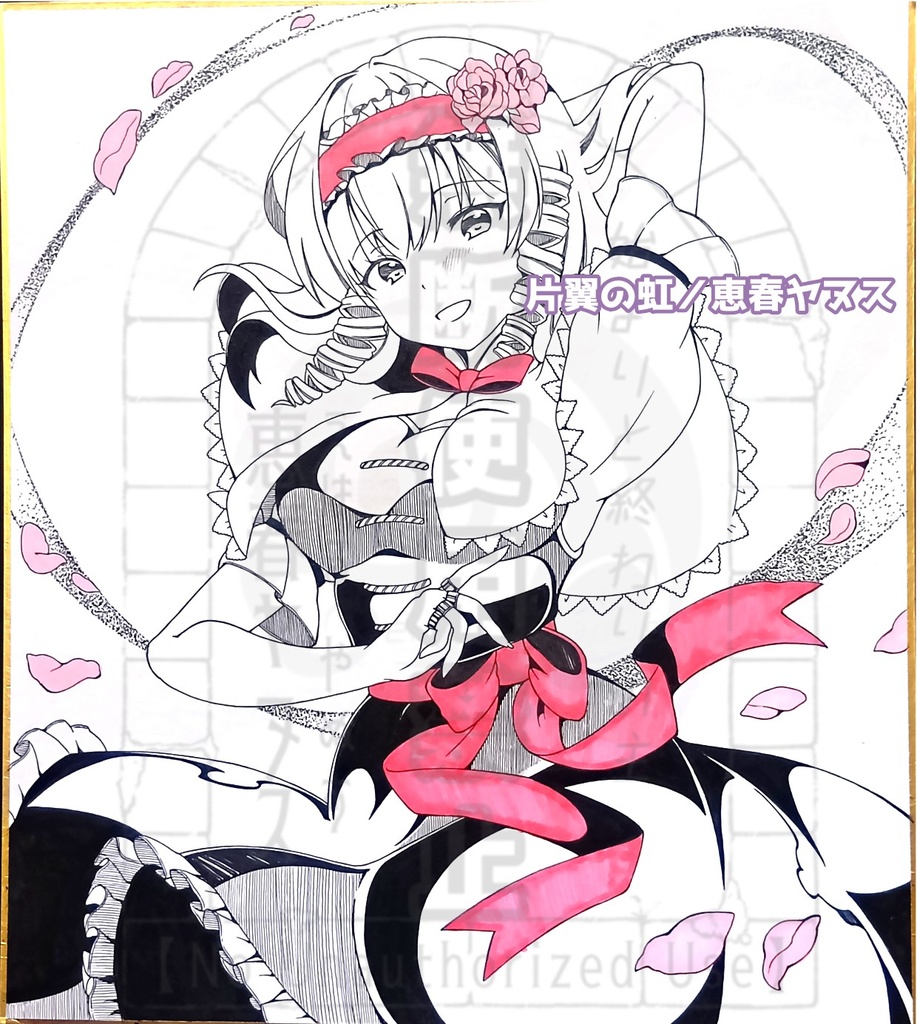 【原画】東方project各種(色紙)