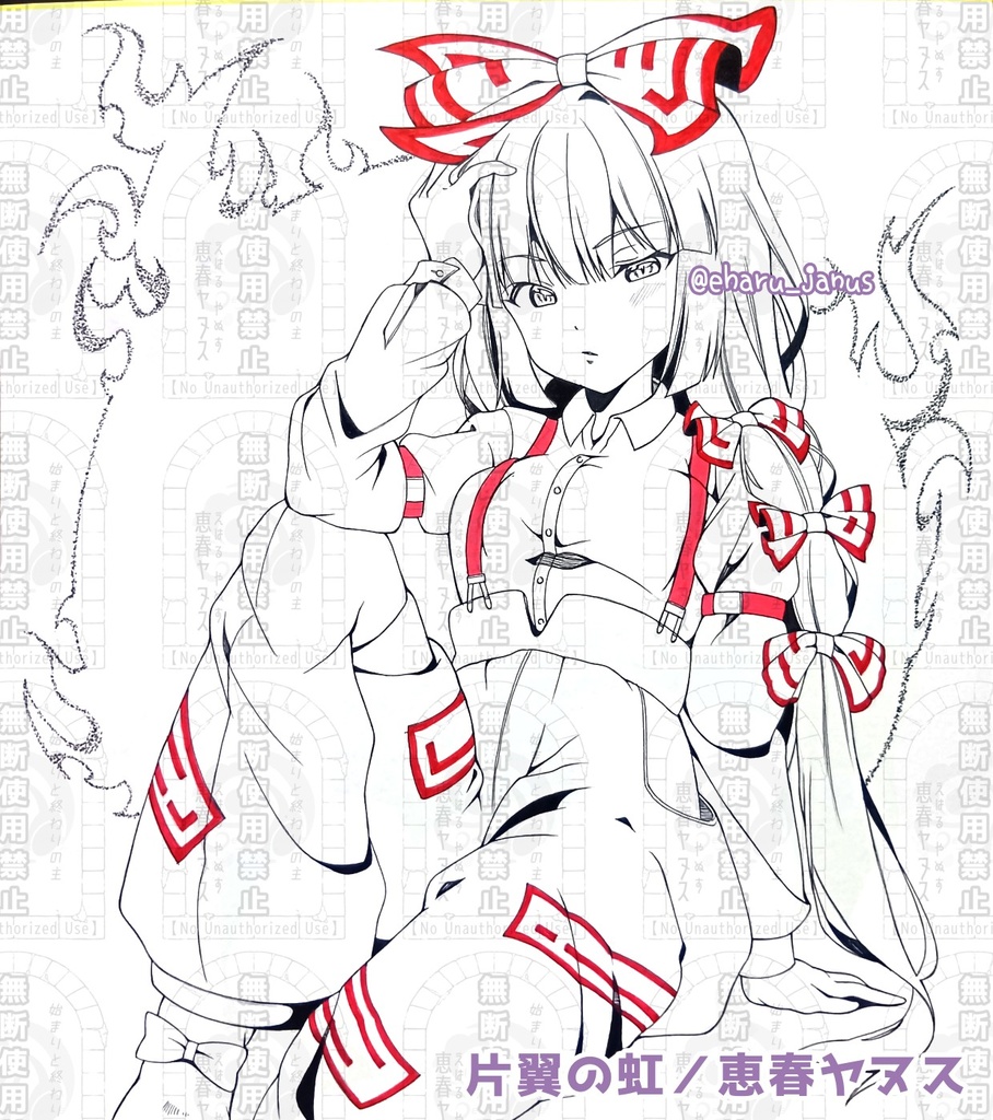 【原画】東方project各種(色紙)