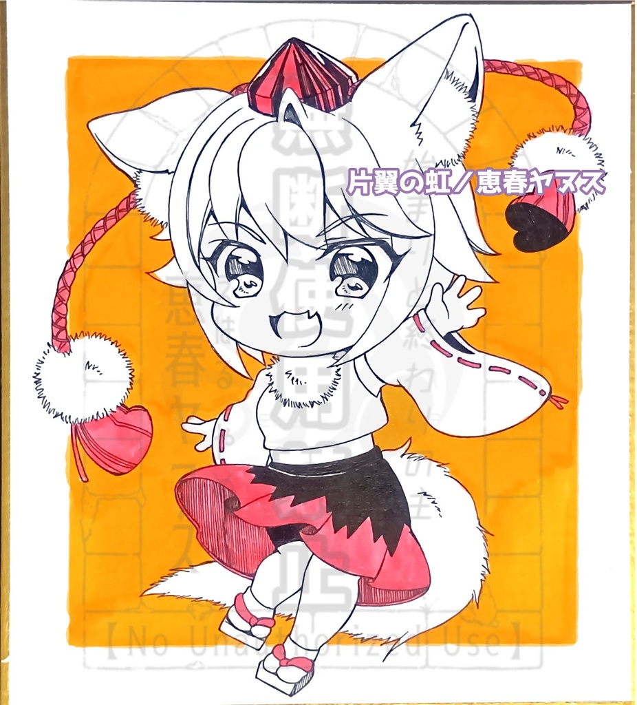 【原画】東方project各種(小色紙)