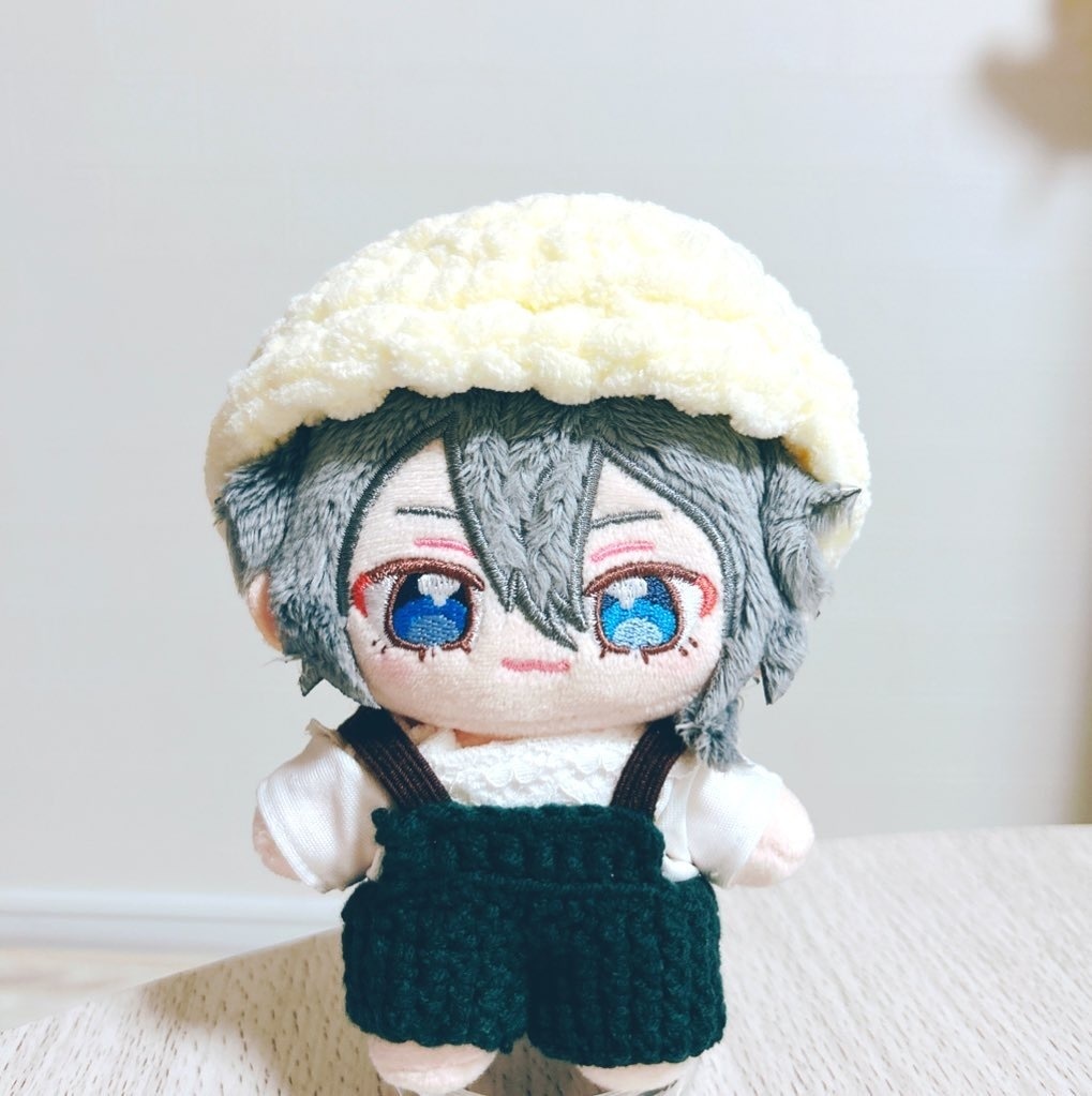 サロペットぽこぽこ毛糸Ver ペアセット