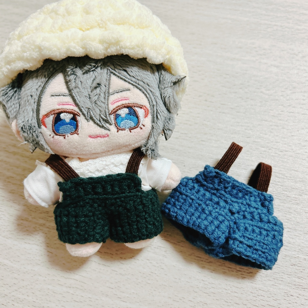 サロペットぽこぽこ毛糸Ver ペアセット