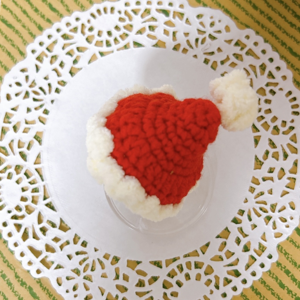 もこふわサンタお帽子