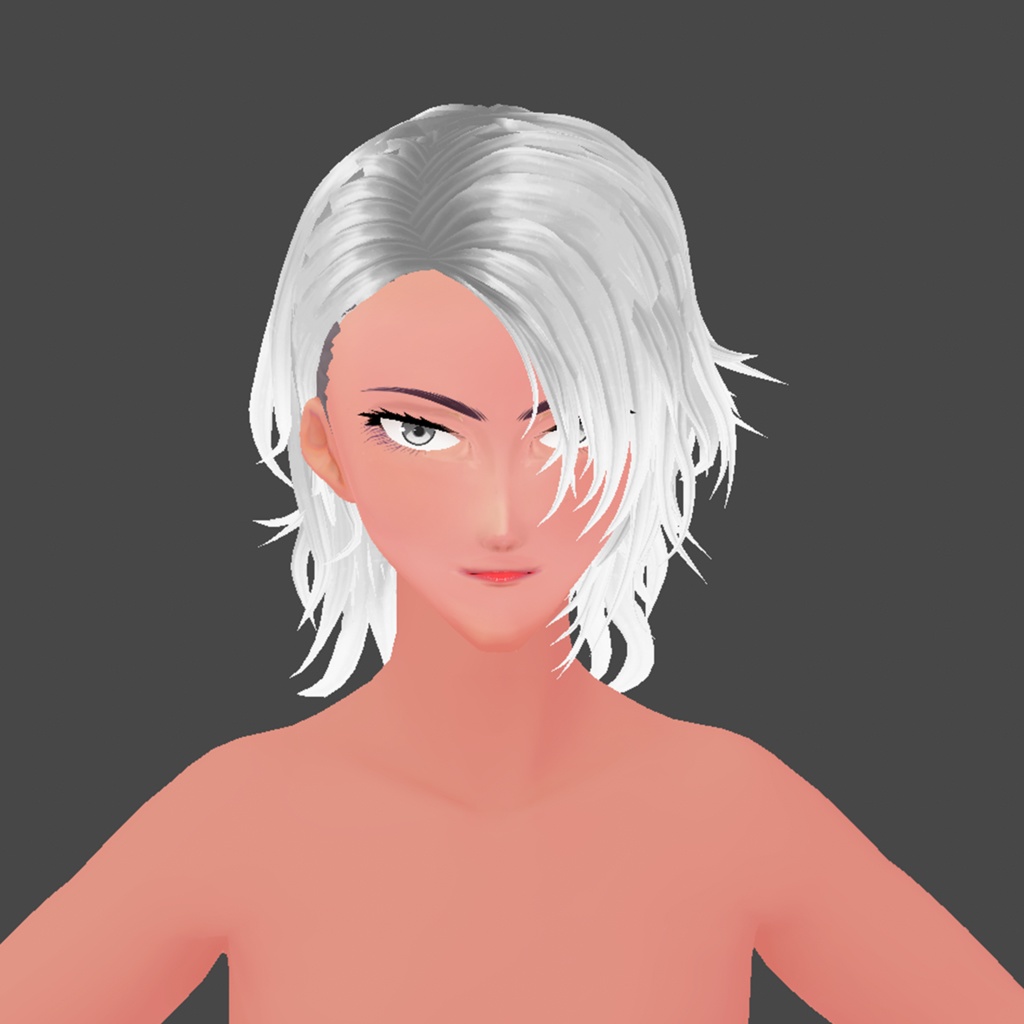 (vroid) hair preset ( multiple colour )
