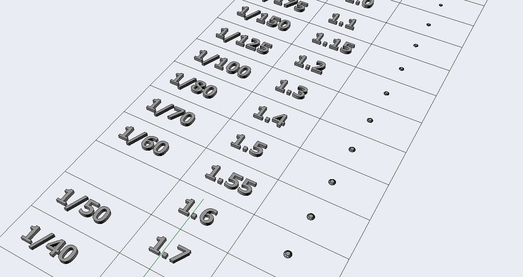 メレダイヤ0.9~3.5mm【3dm・obj】