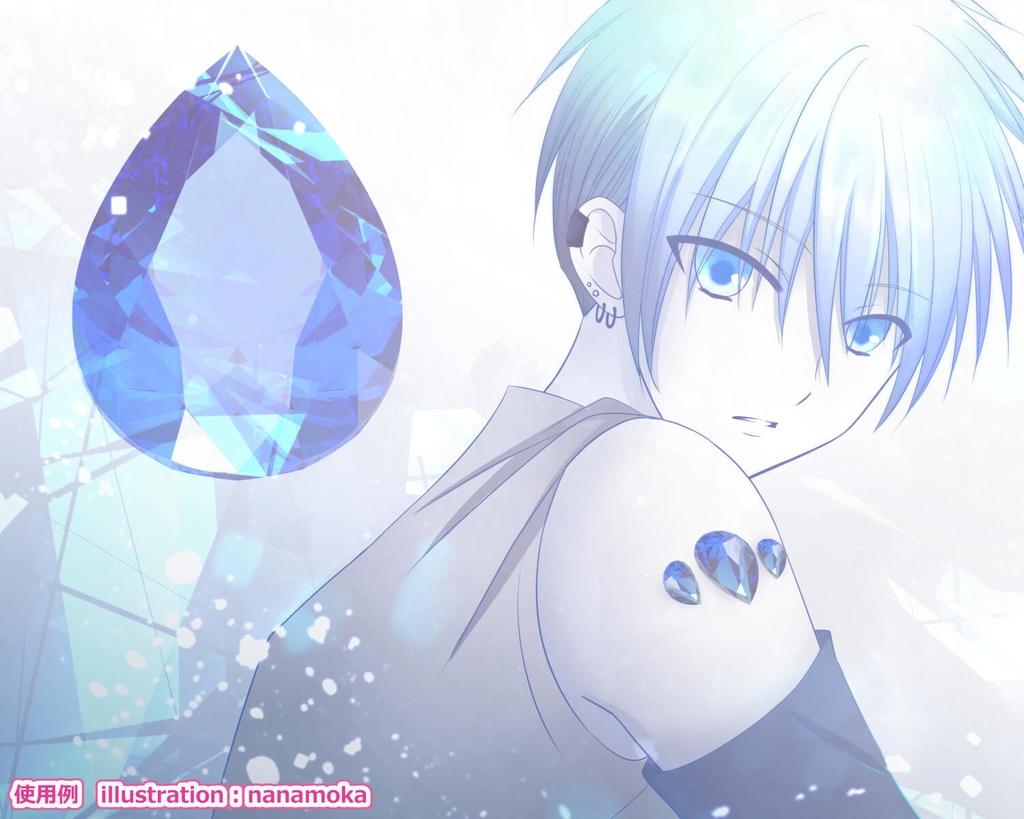 【95%OFF!!】ブルーサファイアの正面 0°~各90°の画像素材集【時短】