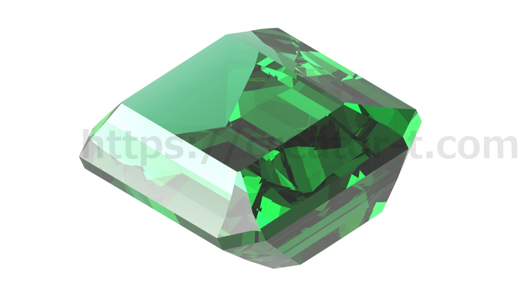 【95%OFF!!】エメラルドの正面 0°~各90°の画像素材集【時短】