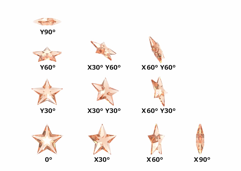 【95%OFF!!】ダイヤとトパーズの正面 0°~各90°の画像素材集【時短】