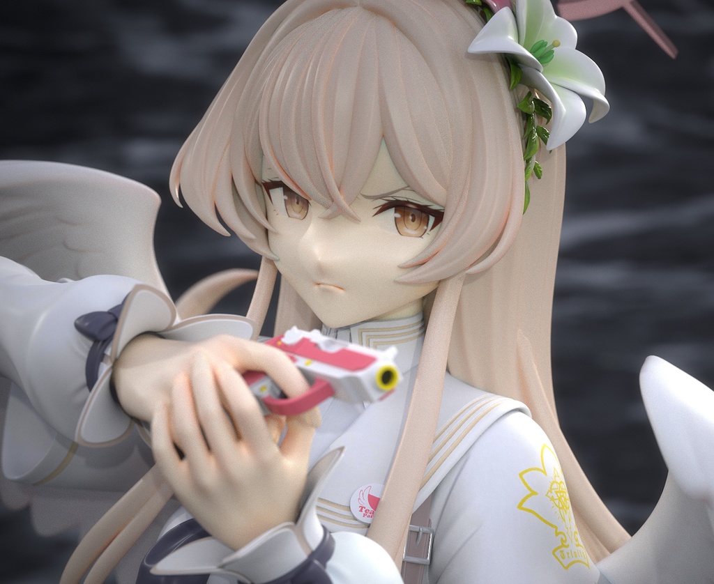 『終売』ブルーアーカイブ 桐藤ナギサ ガレージキット フィギュア