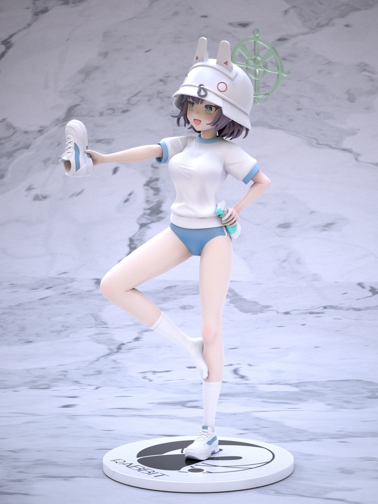 ブルアカ 空井サキ ガレージキット フィギュア