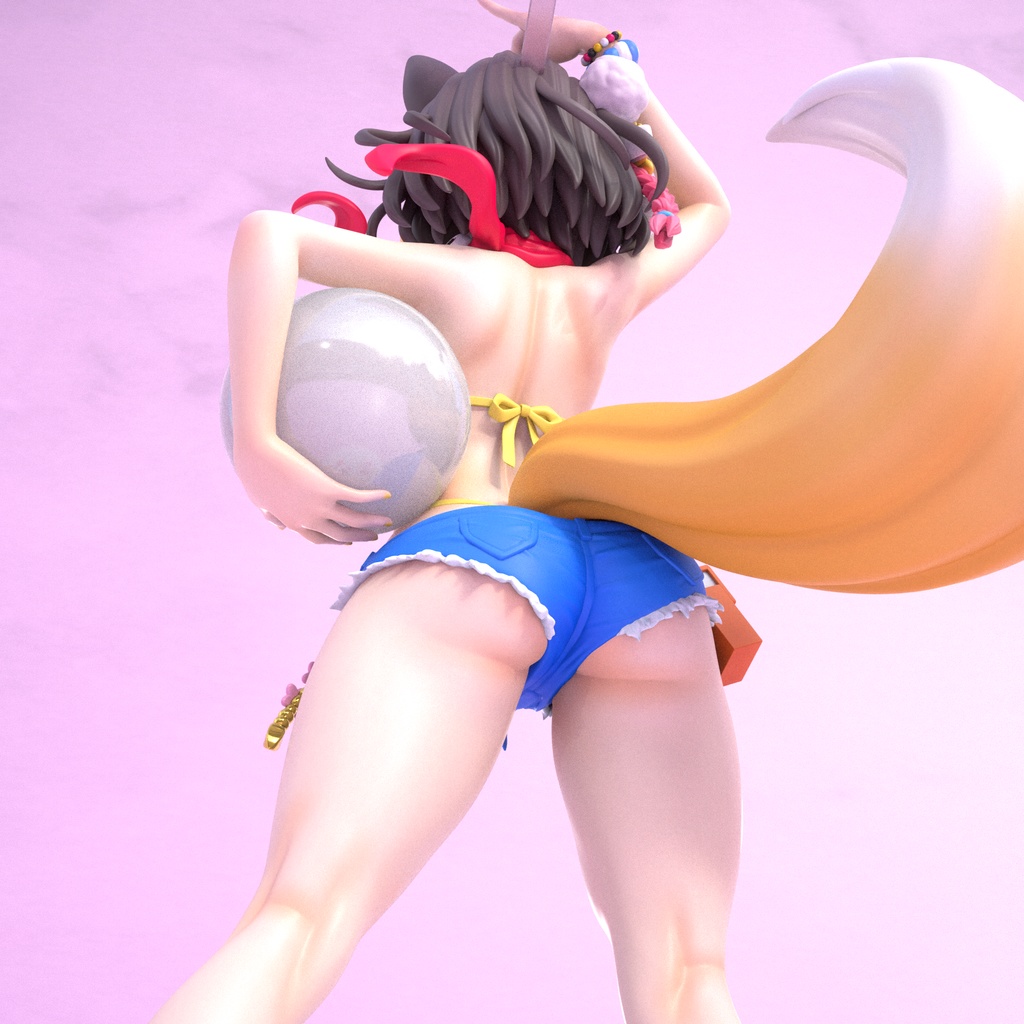 ブルアカ 久田イズナ むっちり太ももver. ガレージキット フィギュア