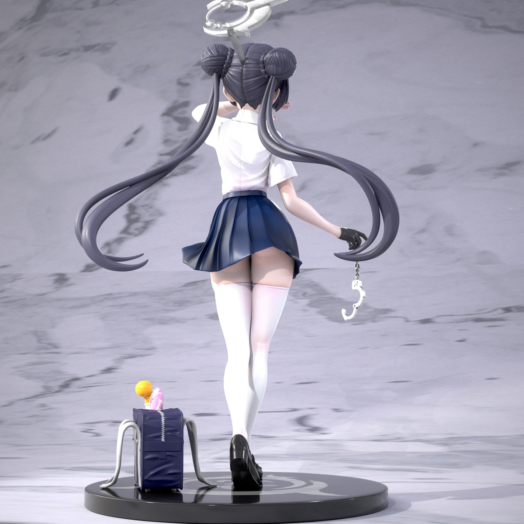 『終売』Blue Archive 竜華キサキ 制服ver. ガレージキット フィギュア - ukiwazaiku - BOOTH