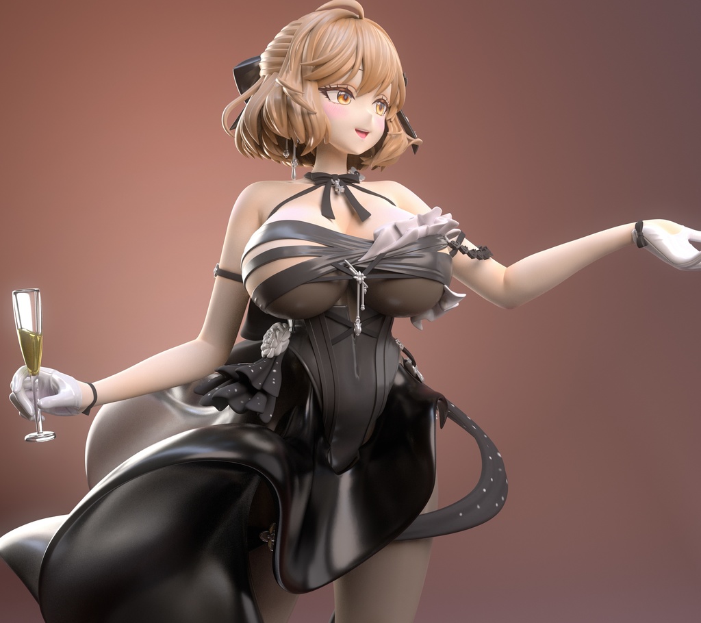 【終売】アニス ドレスver. 『NIKKE:勝利の女神』 ガレージキット フィギュア