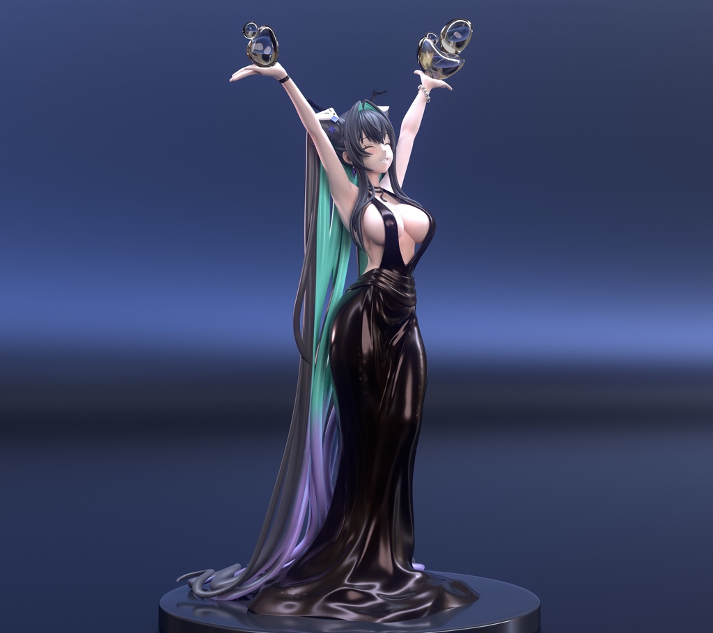 リトルマーメイド ドレスver.『勝利の女神:NIKKE』 ガレージキット フィギュア