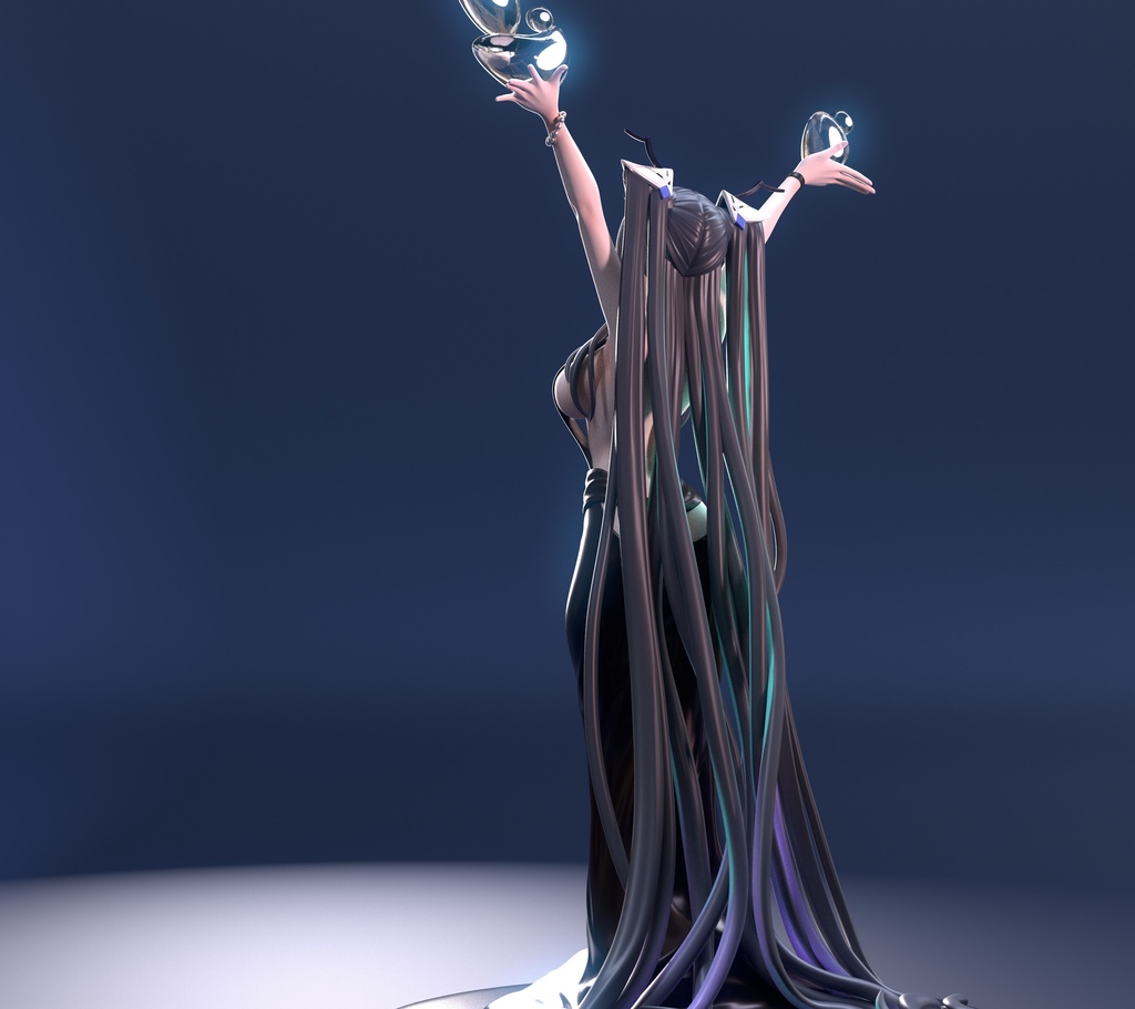 リトルマーメイド ドレスver.『勝利の女神:NIKKE』 ガレージキット フィギュア