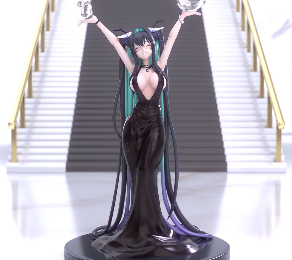 リトルマーメイド ドレスver.『勝利の女神:NIKKE』 ガレージキット フィギュア