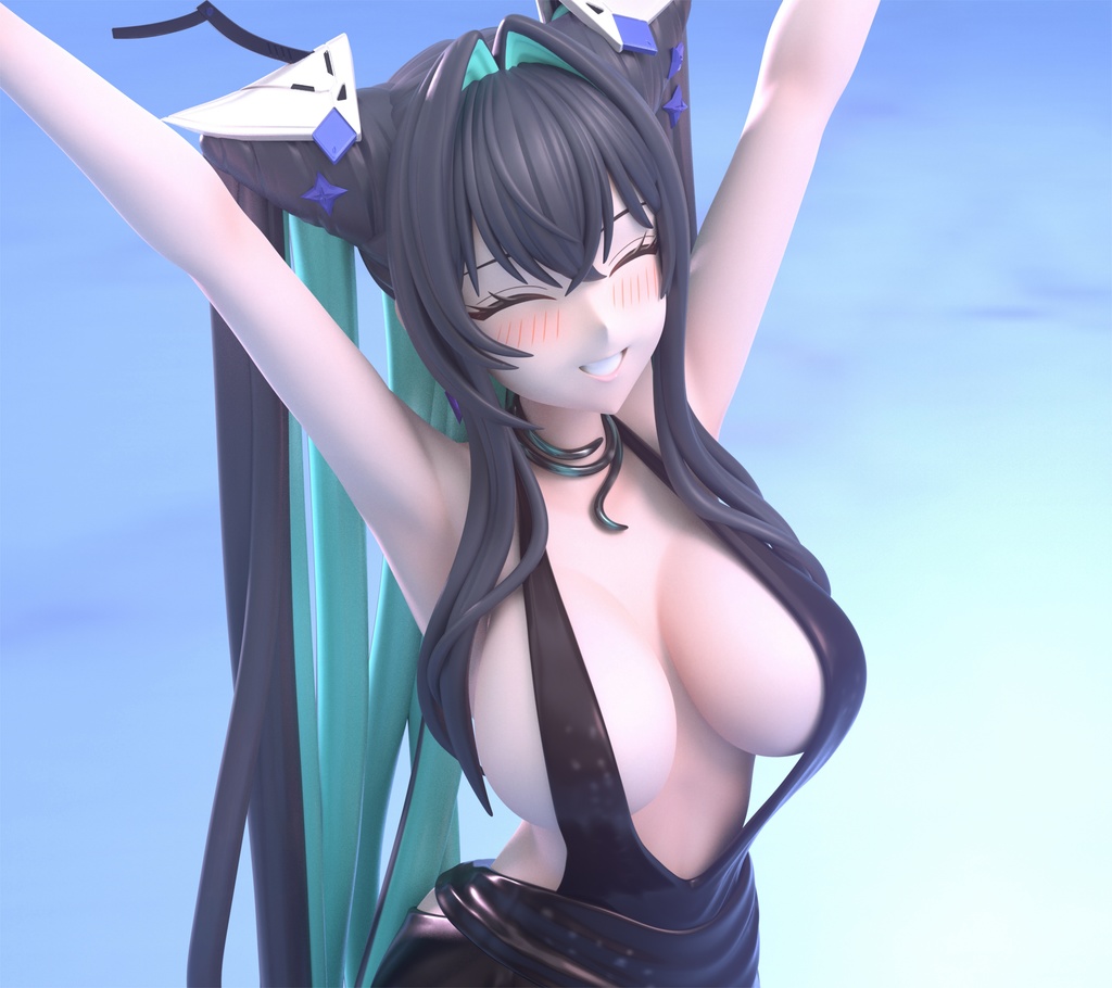 リトルマーメイド ドレスver.『勝利の女神:NIKKE』 ガレージキット フィギュア