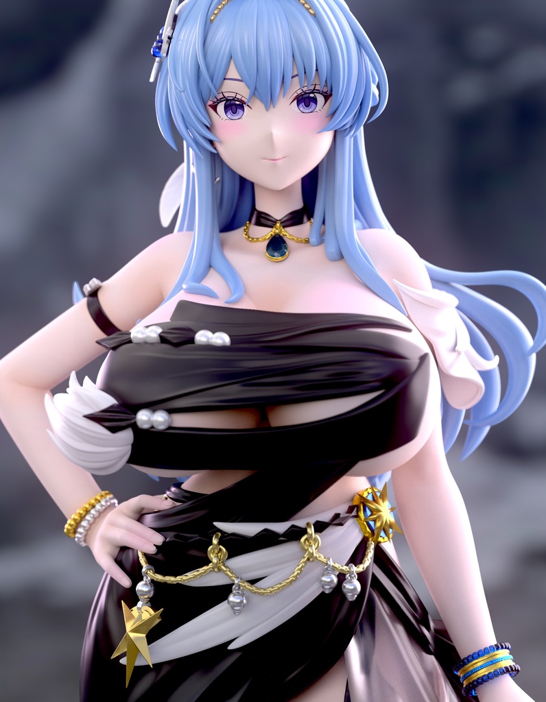 完売御礼 　限定頒布 ヘルム ドレスver.『勝利の女神：NIKKE』 ガレージキット　フィギュア