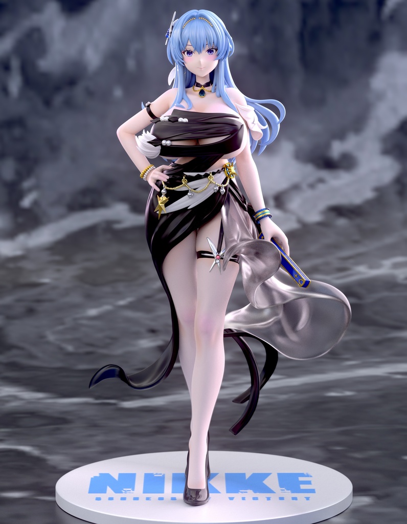 限定頒布 ヘルム ドレスver.『勝利の女神:NIKKE』 ガレージキット フィギュア