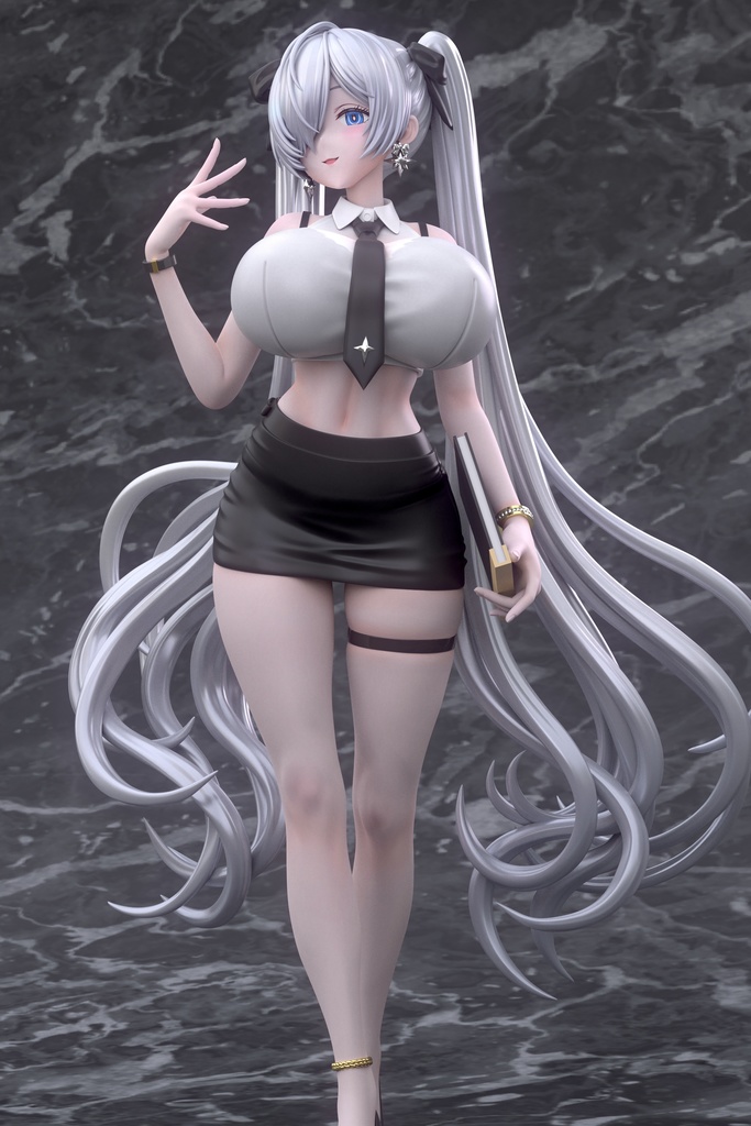 『勝利の女神:NIKKE』シンデレラ先生 ガレージキット フィギュア