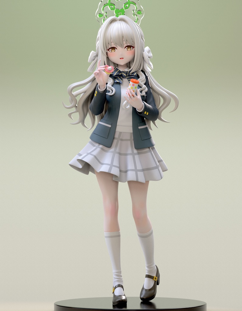 ブルアカ 桜井ミヨ ガレージキット フィギュア