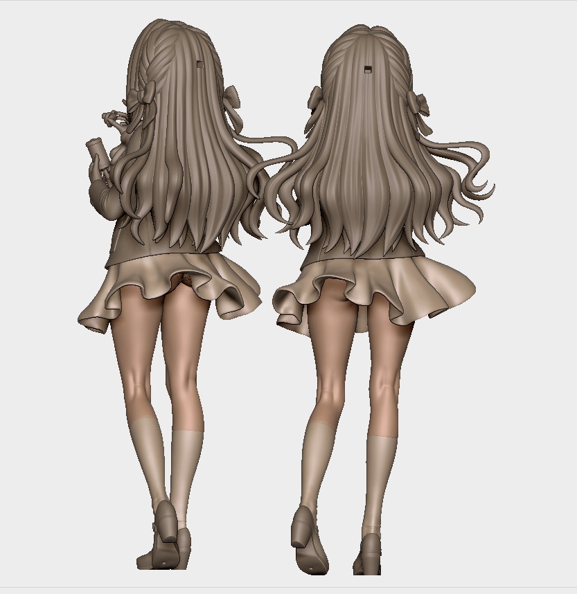 ブルアカ 桜井ミヨ ガレージキット フィギュア