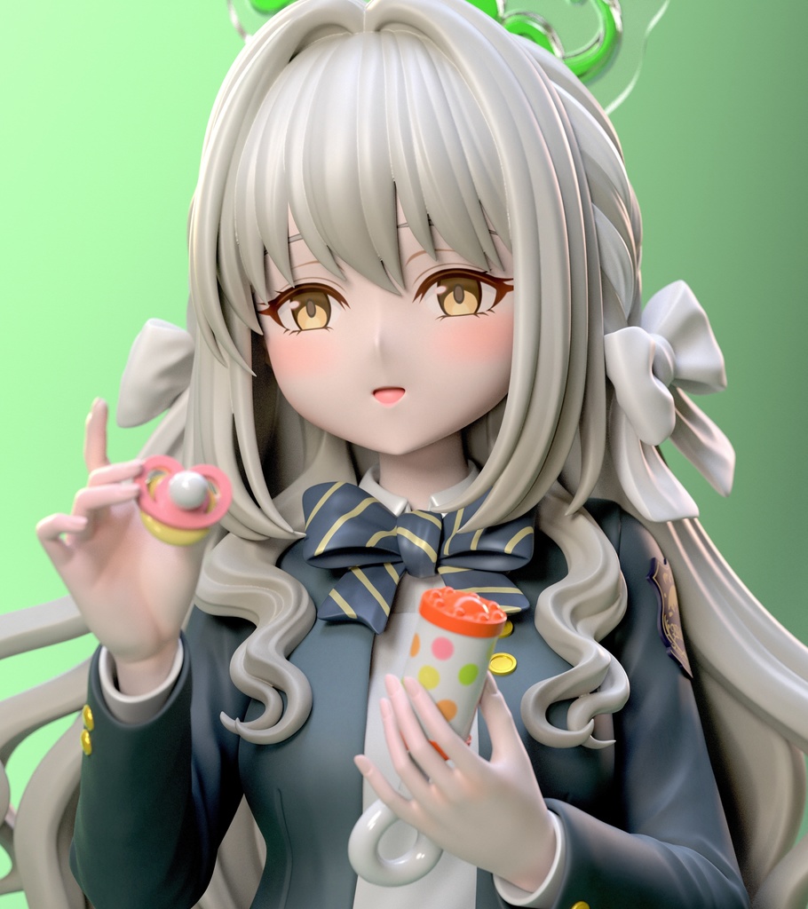 ブルアカ 桜井ミヨ ガレージキット フィギュア