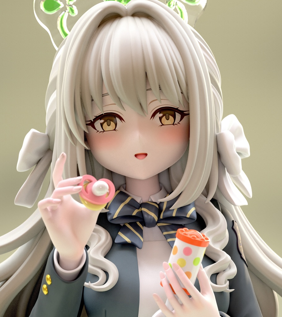 ブルアカ　桜井ミヨ　ガレージキット フィギュア