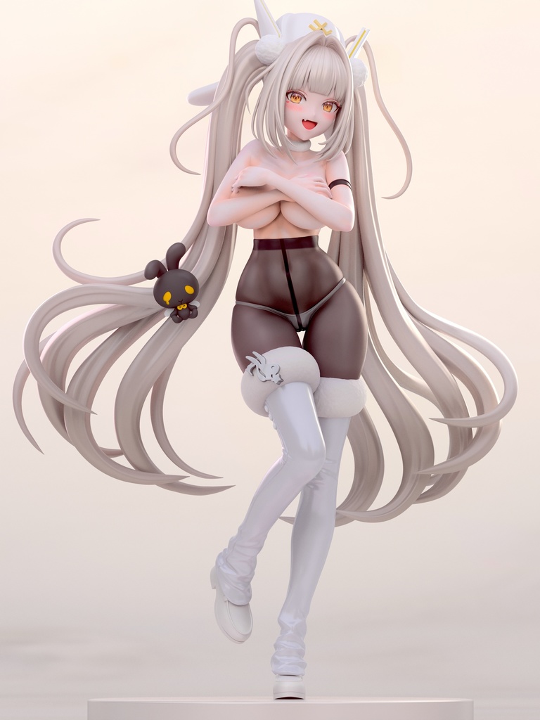 新作『NIKKE ブラン』一次受注分は割引価格 ガレージキット フィギュア