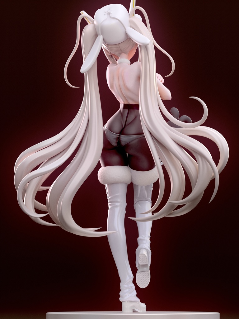 新作『NIKKE ブラン』一次受注分は割引価格 ガレージキット フィギュア