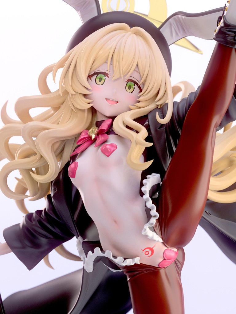 『ブルーアーカイブ ニヤニヤ教授 逆バニーver.』ガレージキット フィギュア