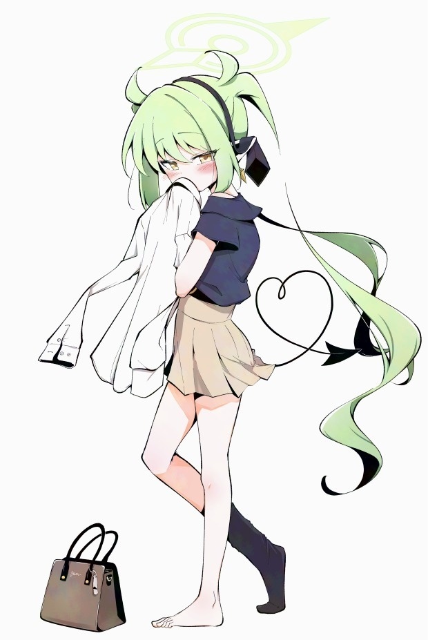 『特別企画』ブルーアーカイブ 橘ノゾミ シャツ吸いver. ガレージキット フィギュア