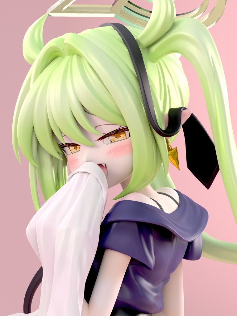 『特別企画』ブルーアーカイブ 橘ノゾミ シャツ吸いver. ガレージキット フィギュア