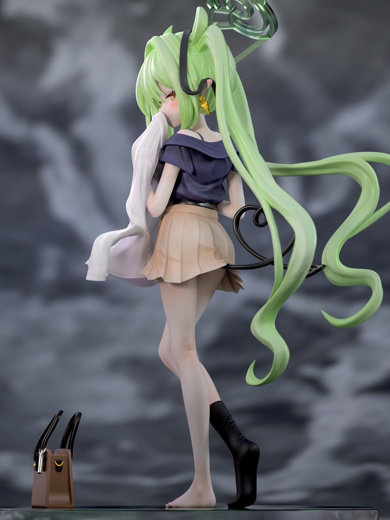 『特別価格』ブルーアーカイブ 橘ノゾミ シャツ吸いver. ガレージキット フィギュア